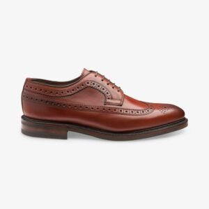 Loake Birkdale Raudonmedžio spalvos odiniai vyriški batai